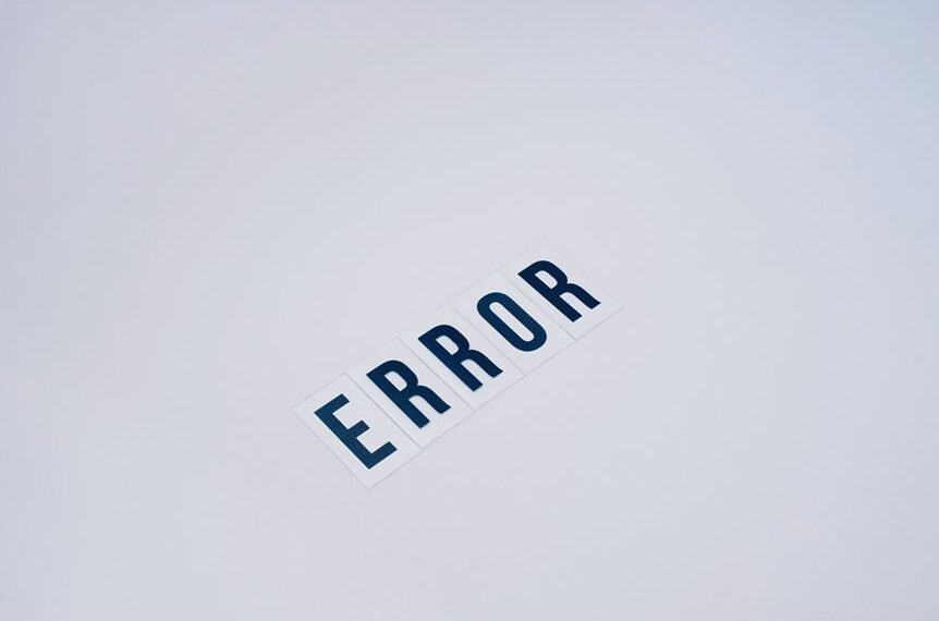 helpful steps for common user errors